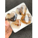 High Quality Natural Montana Agate Smooth Heart Shape Cabochons Gemstone For Jewelry