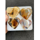 High Quality Natural Montana Agate Smooth Heart Shape Cabochons Gemstone For Jewelry