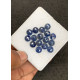 High Quality Natural Blue Sapphire Rose Cut Round Shape Cabochons Gemstone For Jewelry