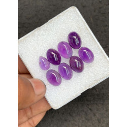 High Quality Natural Amethyst Smooth Mix Shape Cabochons Gemstone For Jewelry