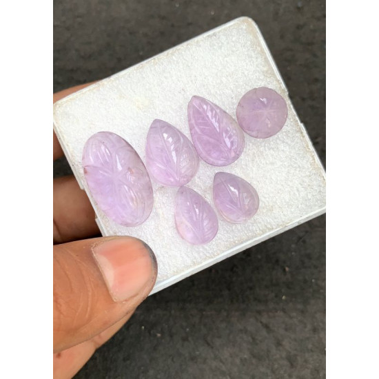 High Quality Natural Ametrine Hand Craved Fancy Shape Cabochons Gemstone For Jewelry