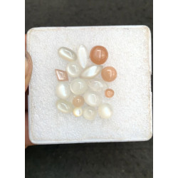 High Quality Natural Mix Moonstone Smooth Mix Shape Cabochons Gemstone For Jewelry