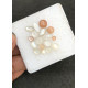 High Quality Natural Mix Moonstone Smooth Mix Shape Cabochons Gemstone For Jewelry