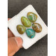 High Quality Natural Tibetan Turquoise Smooth Fancy Shape Cabochons Gemstone For Jewelry