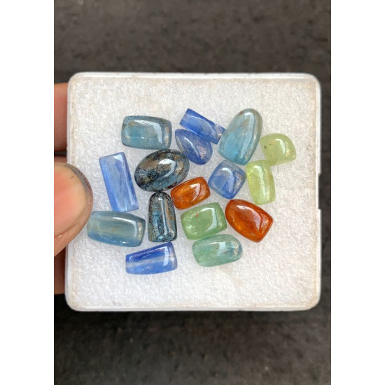 High Quality Natural Mix Kyanite Smooth Fancy Shape Cabochons Gemstone For Jewelry