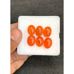 High Quality Natural Carnelian Smooth Oval Shape Cabochons Gemstone For Jewelry