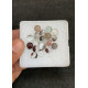 High Quality Natural Herkimer Lodolite Rose Cut Round Shape Cabochons Gemstone For Jewelry