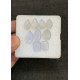 High Quality Natural Blue Chalcedony Step Cut Mix Shape Cabochons Gemstone For Jewelry