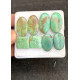 High Quality Natural Chrysocolla Smooth Pair Mix Shape Cabochons Gemstone For Jewelry