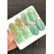 High Quality Natural Chrysocolla Smooth Pair Mix Shape Cabochons Gemstone For Jewelry