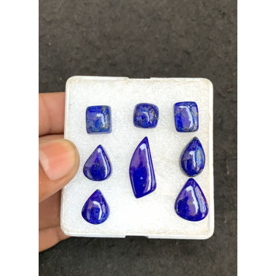 High Quality Natural Lapis Lazuli Smooth Mix Shape Cabochons Gemstone For Jewelry