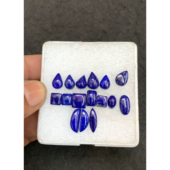 High Quality Natural Lapis Lazuli Smooth Mix Shape Cabochons Gemstone For Jewelry