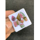 High Quality Natural Watermelon Tourmaline Hand Craved Mix Shape Cabochons Gemstone For Jewelry