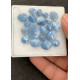 High Quality Natural Blue Opal Rose Cut Fancy Shape Cabochon Gemstone For Jewelry