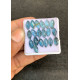 High Quality Natural Teal Green Kyanite Rose Cut Marquise Shape Cabochons Gemstone For Jewelry