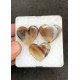 High Quality Natural Montana Agate Smooth Heart Shape Cabochons Gemstone For Jewelry