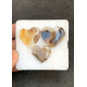 High Quality Natural Montana Agate Smooth Heart Shape Cabochons Gemstone For Jewelry