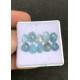 High Quality Natural Aqua Kyanite Rose Cut Mix Shape Cabochons Gemstone For Jewelry