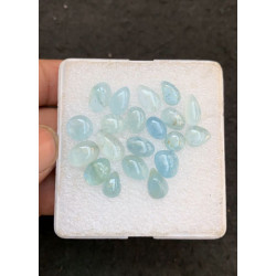 High Quality Natural Aqua Kyanite Smooth Mix Shape Cabochons Gemstone For Jewelry