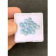 High Quality Natural Aqua Kyanite Smooth Round Shape Cabochons Gemstone For Jewelry