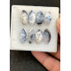 High Quality Natural Dendrite Opal Rose Cut Marquise Shape Cabochon Gemstone For Jewelry