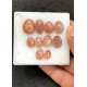 High Quality Natural Sunstone Rose Cut Fancy Shape Cabochon Gemstone For Jewelry