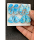 High Quality Natural Apatite Smooth Pair Mix Shape Cabochons Gemstone For Jewelry