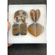 High Quality Natural Pietersite Smooth Pair Fancy Shape Cabochons Gemstone For Jewelry