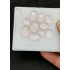 High Quality Natural Rose Quartz Rose Cut Oval Shape Cabochons Gemstone For Jewelry