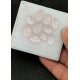 High Quality Natural Rose Quartz Rose Cut Oval Shape Cabochons Gemstone For Jewelry