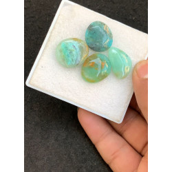 High Quality Natural Peru Opal Smooth Fancy Shape Cabochons Gemstone For Jewelry