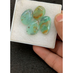 High Quality Natural Peru Opal Smooth Fancy Shape Cabochons Gemstone For Jewelry