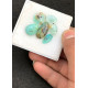 High Quality Natural Peru Opal Rose Cut Fancy Shape Cabochon Gemstone For Jewelry