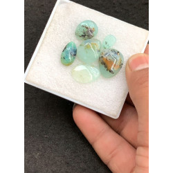 High Quality Natural Peru Opal Smooth Fancy Shape Cabochons Gemstone For Jewelry