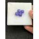 High Quality Natural Tanzanite Smooth Cushion Shape Cabochon Gemstone For Jewelry