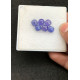 High Quality Natural Tanzanite Smooth Cushion Shape Cabochon Gemstone For Jewelry