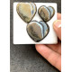 High Quality Natural Golden Obsidian Smooth Heart Shape Cabochons Gemstone For Jewelry