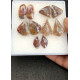 High Quality Natural Pietersite Rose Cut Pair Fancy Shape Cabochons Gemstone For Jewelry