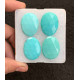 High Quality Arizona Turquoise Rose Cut Fancy Shape Cabochon For Jewelry