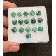 High Quality Natural Emerald Rose Cut Hexagon Shape Cabochon For Jewelry