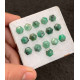 High Quality Natural Emerald Rose Cut Hexagon Shape Cabochon For Jewelry