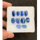 High Quality Natural Blue Kyanite Rose Cut Fancy Shape Cabochon For Jewelry