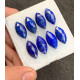 High Quality Natural Lapis Lazuli Rose Cut Marquise Shape Cabochon For Jewelry