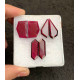 High Quality Natural Garnet Step Cut Pair Fancy Shape Cabochon For Jewelry