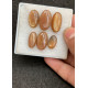 High Quality Natural Sunstone Moonstone Smooth Oval Shape Cabochons Gemstone For Jewelry