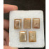 High Quality Natural Golden Sapphire Step Cut Rectangle Shape Cabochon For Jewelry