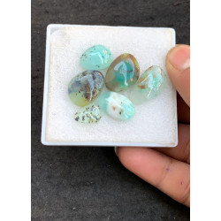 High Quality Natural Peru Opal Smooth Fancy Shape Cabochons Gemstone For Jewelry