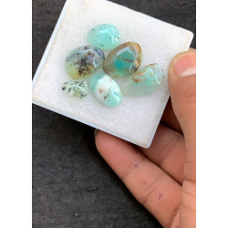 High Quality Natural Peru Opal Smooth Fancy Shape Cabochons Gemstone For Jewelry