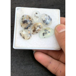 High Quality Natural Peru Opal Rose Cut Fancy Shape Cabochon Gemstone For Jewelry