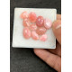 High Quality Natural Peruvian Pink Opal Rose Cut Fancy Shape Cabochon Gemstone For Jewelry